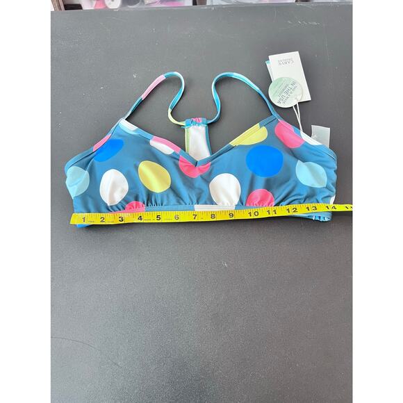 CARVE DESIGNS STINSON HERITAGE BATHING SUIT RACER BACK TOP RETRO DOT NWT - Picture 13 of 15